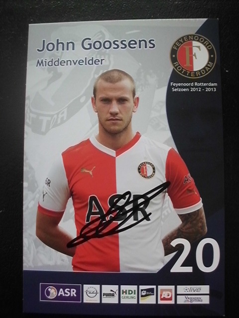 GOOSSENS John / Feyenoord Rotterdam 2012/13