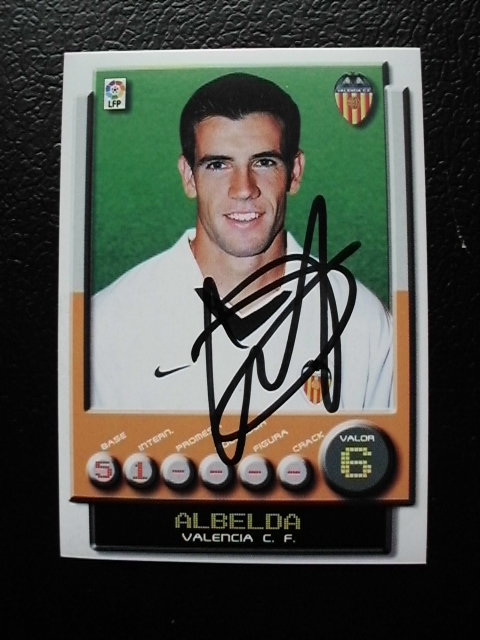 ALBELDA David / LFP 2002 - FC Valencia