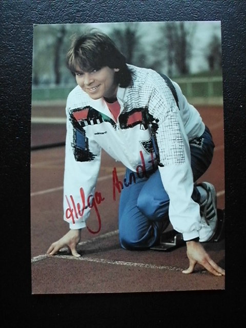 ARENDT Helga - D / Hallenweltmeisterin 1989