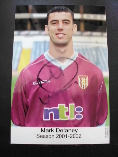 DELANEY Mark / Aston Villa & 36 caps 1999-2006