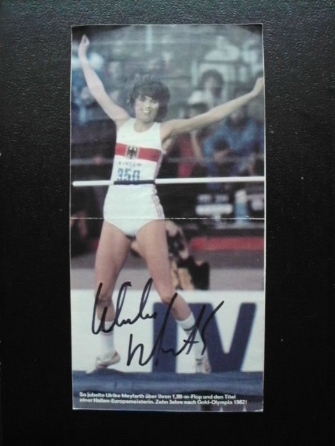 MEYFARTH Ulrike - D / Olympicchampion 1972,1984