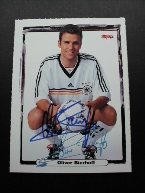 BIERHOFF Oliver / Europameister 1996 & WM 1998,2002 & EM 2000