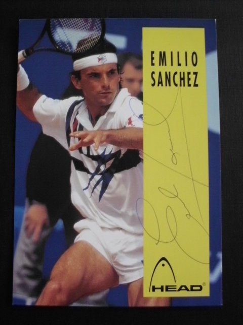 SANCHEZ Emilio - E / French Open1988,1990 & US Open 1988 Doppel