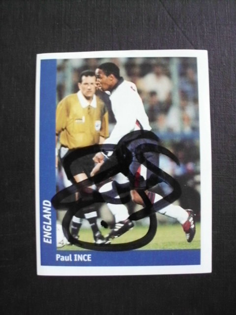 INCE Paul - England # 291