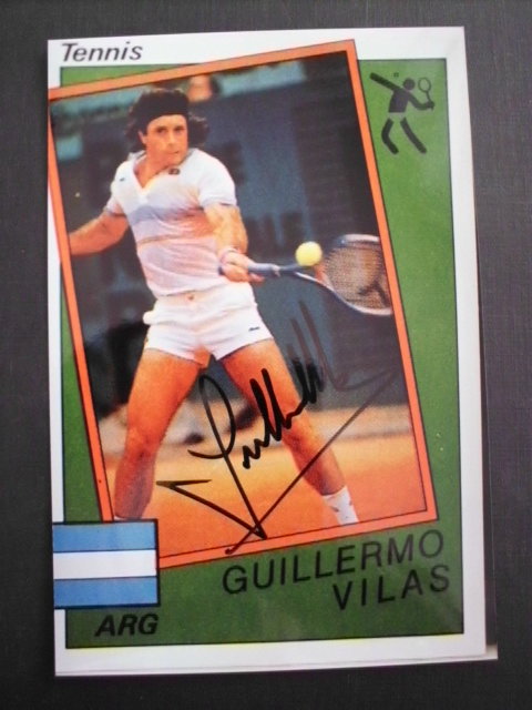 VILAS Guillermo - ARG / Australien Open 1978,1979 & French Open