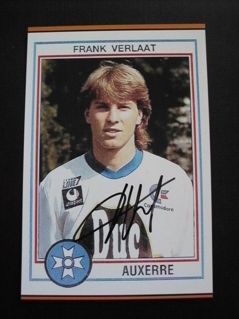 VERLAAT Frank / Auxerre & 1 Lsp 1995