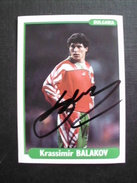BALAKOV Krasimir - Bulgarien # 116