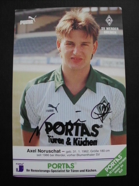 NORUSCHAT Axel / Werder Bremen 1987
