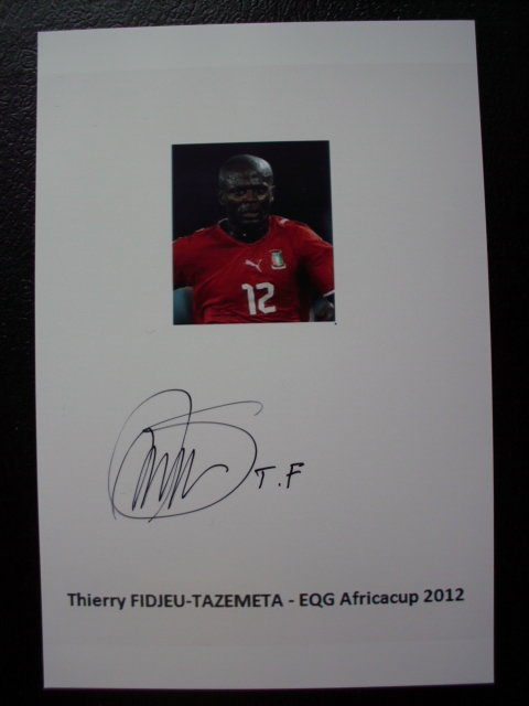 FIDJEU-TAZE TMETAhierry / Africacup 2012
