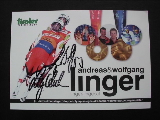 LINGER Andreas & Wolfgang - A / Olympicchampion 2006,2010