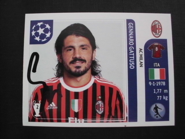 GATTUSO Gennaro / CL 2011/12 AC Milan # 508