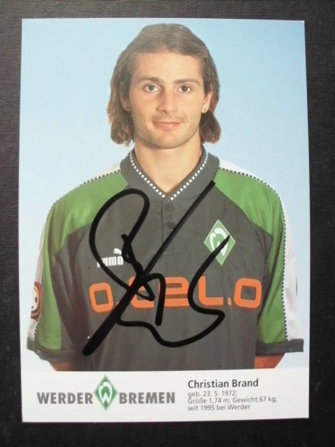 BRAND Christian / Werder Bremen 1996-1999