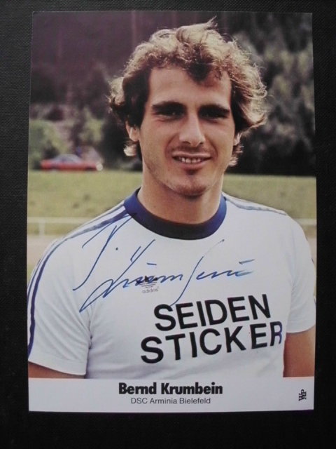 KRUMBEIN Bernd / Arminia Bielefeld 1981/1982