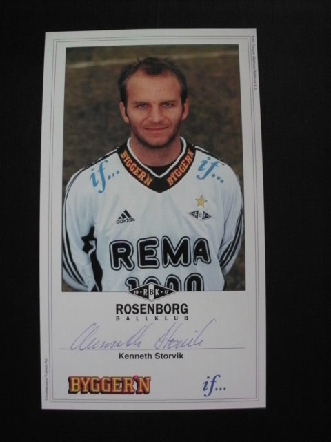STORVIK Kenneth / Rosenborg Trondheim 1999/2000