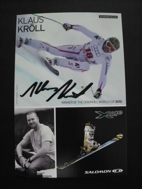 KROELL Klaus - A / Abfahrtsweltcupsieger 2012
