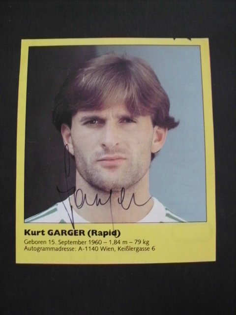 GARGER Kurt / Rapid & 1 Lsp 1991