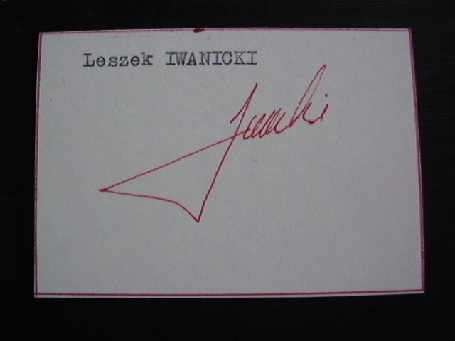 IWANICKI Leszek / 2 Lsp 1987