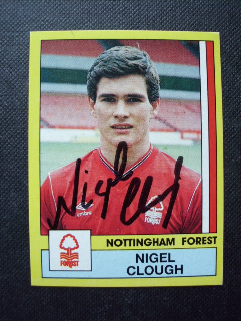 CLOUGH Nigel / Nottingham Forest 1987 # 229