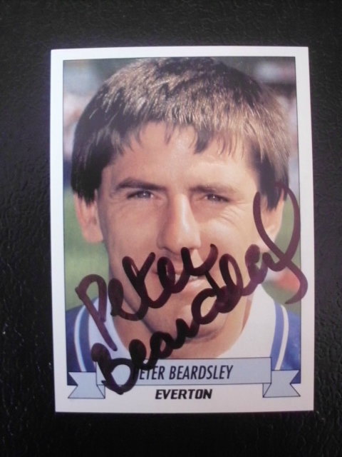 BEARDSLEY Peter / FC Everton 93 # 82