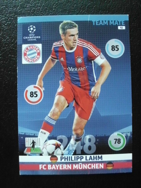CL 2014/15 - Philipp LAHM - Bayern Muenchen # 92