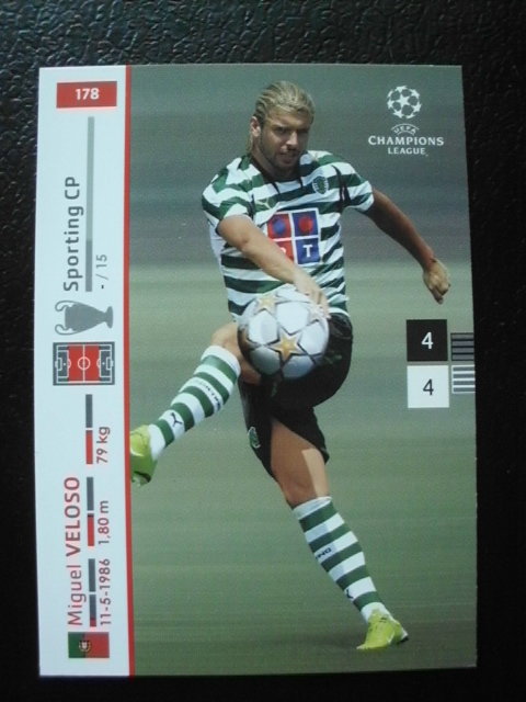 CL 2007/08 - Miguel VELOSO - Sporting Lissabon # 178
