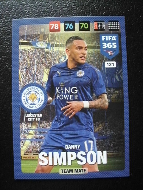 FIFA 365 - Danny SIMPSON - Leicester City # 121