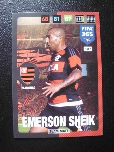 FIFA 365 - EMERSON SHEIK - Flamengo # 107