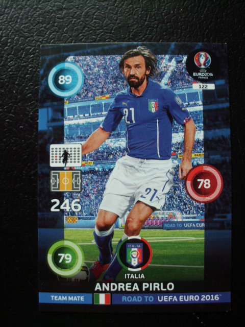 ROAD to EURO 2016 - Andrea PIRLO - Italien # 122
