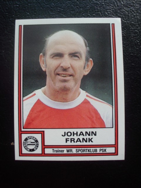 FRANK Johann - Wr. Sportklub # 228
