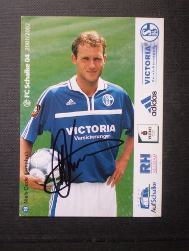 KAMPHUIS Niels Oude / Schalke & 1 cap 2001