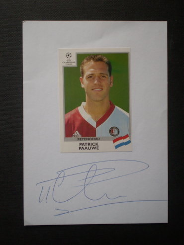 PAAUWE Patrick / CL Feyenoord & 5 caps 2000