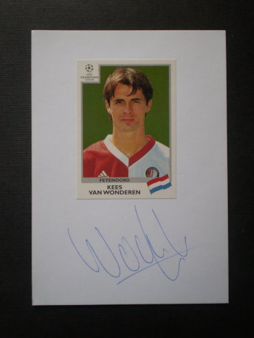 VAN WONDEREN Kees /CL Feyenoord & 5 caps 1998-1999
