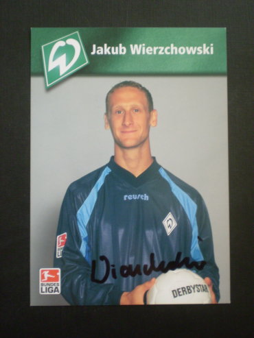 WIERZCHOWSKI Jakub / Bremen & 2 caps 2000-2002