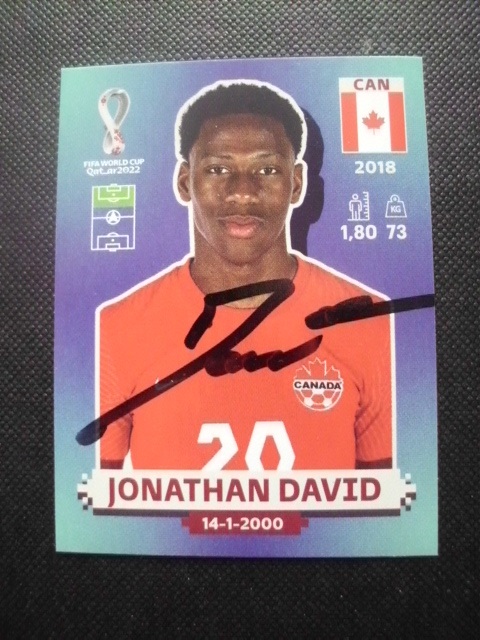 DAVID Jonathan - Kanada #CAN18